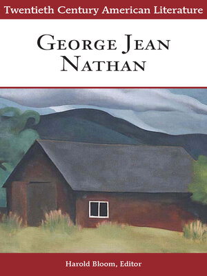 cover image of George Jean Nathan